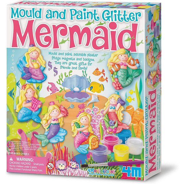 Great Gizmos Mould And Paint Glitter Mermaid