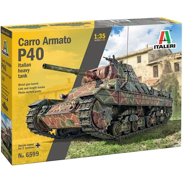Italeri Carro Amarto P40 1:35 Model Kit