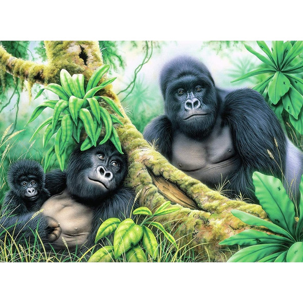 Paint By Number Kit Large - Mountain Gorillas