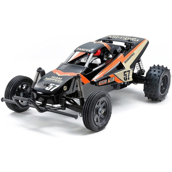 Tamiya RC 47471 Grasshopper II Black Edition 1:10 RC Assembly Kit