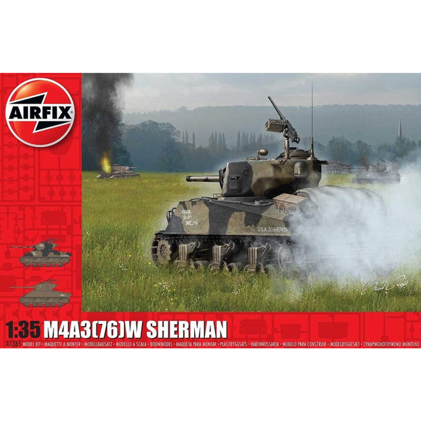 Airfix Tank M4A3( 76) W Battle Of The Bulge