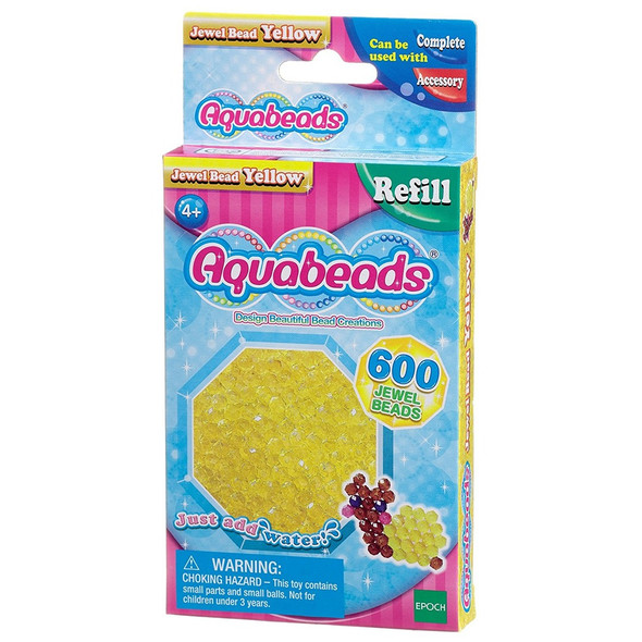 Aquabeads Jewel Bead Pack - Yellow