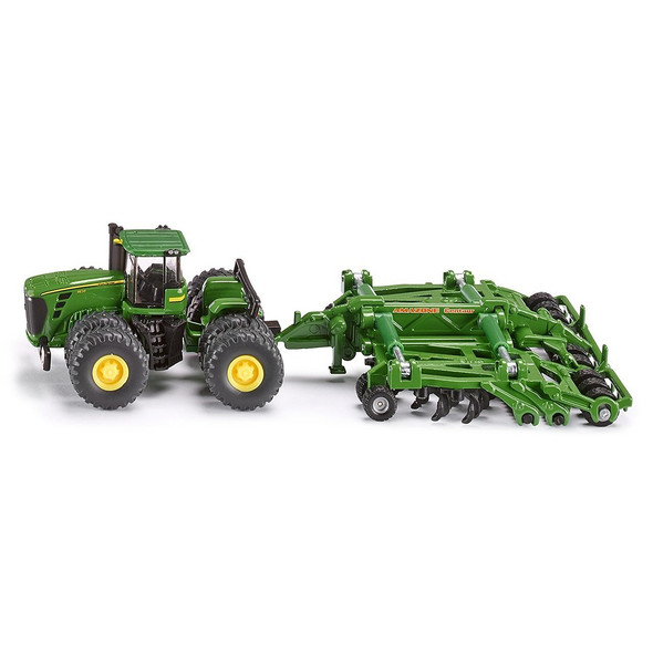 Siku 1:87 Farm John Deere 9630 With Amazone Cultivator