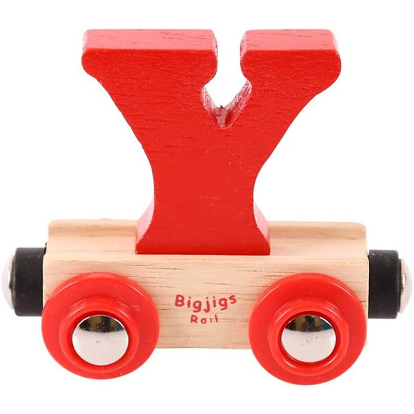 Bigjigs Wooden Rail Name - Y