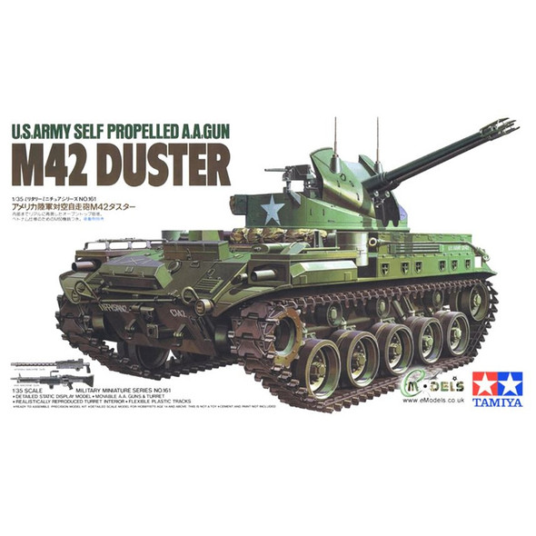 Tamiya 35161 M42 Duster With 3 Figures 1:35 Model Kit