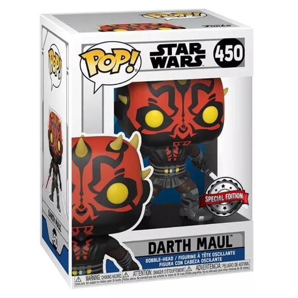 Funko POP! Vinyl: Star Wars - Darth Maul Special Edition Collectable Figure