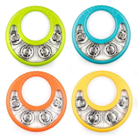 Halilit Baby Tambourine Musical Instrument (Colours Vary, One Supplied) Halilit Baby Tambourine Musical Instrument (Colours Vary, One Supplied)