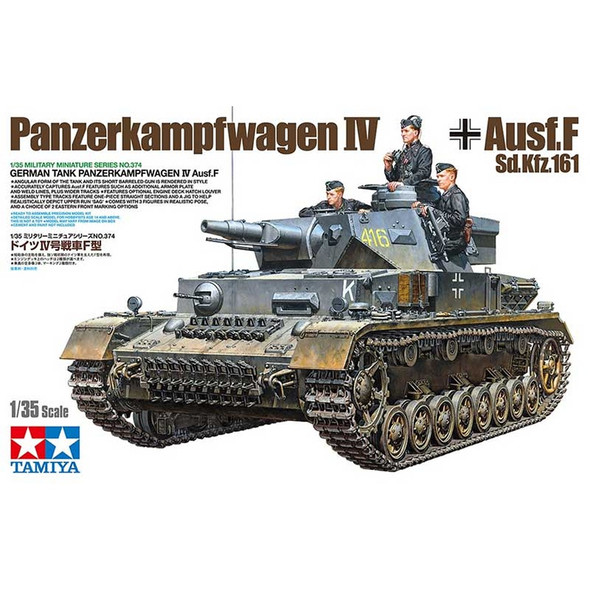 Tamiya 1:35 Panzerkampfwagen IV Ausf.F�Model Kit