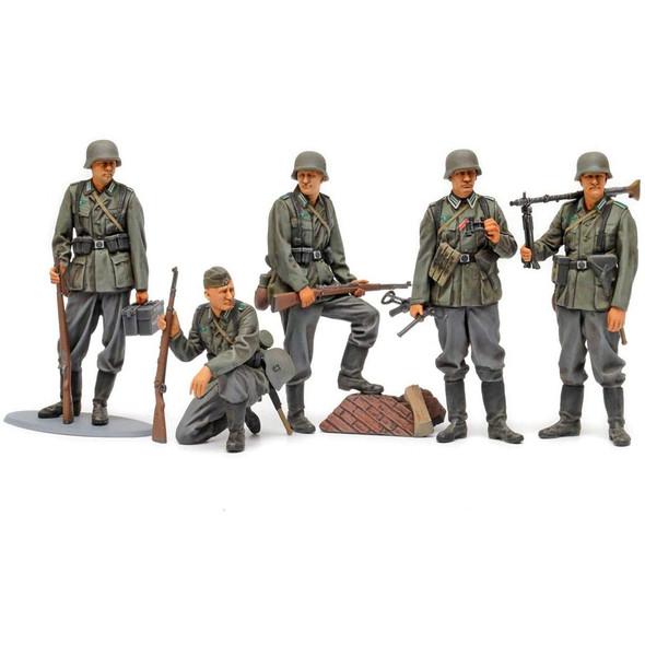 Tamiya 35371 1/35 German Infantry Set (Mid WWII) figures