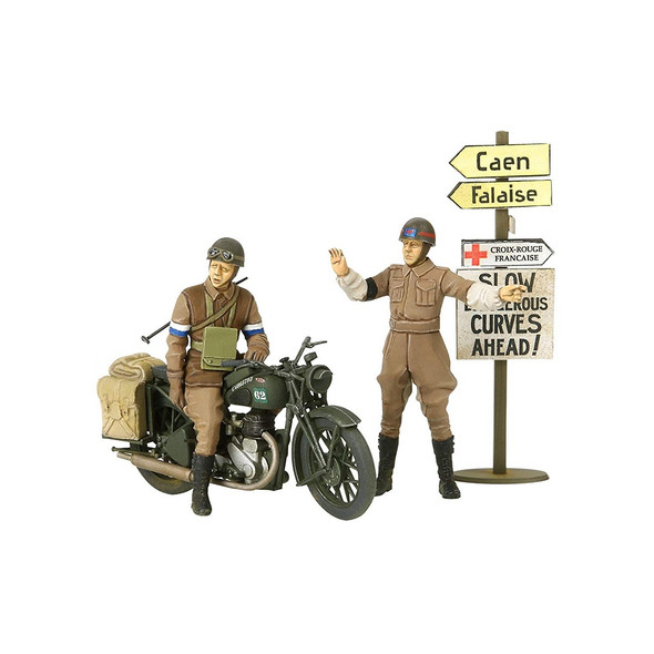 Tamiya 35316�WWII British BSA M20�Motorcycle/Mi Police Model Kit Scale 1:35