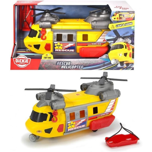 Dickie Toys Rescue Helicopter With Lights & Sound