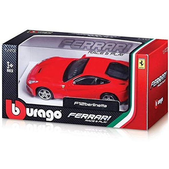 Bburago 1:43 Scale Ferrari Race and Play (Styles Vary-One Supplied)