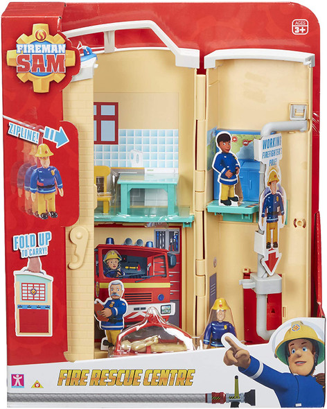 Fireman Sam Playset With Figure - Fire Station