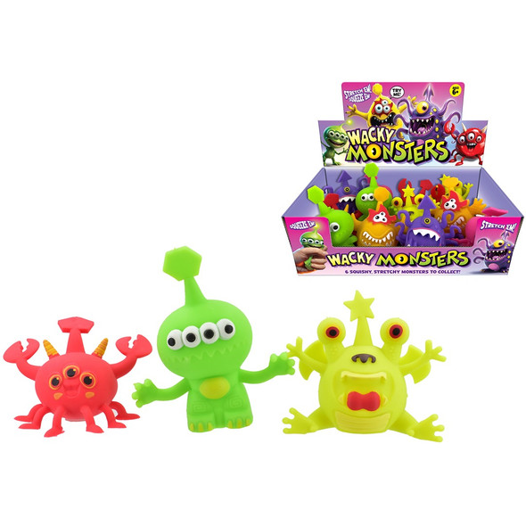 Stretch & Squeeze Wacky Monster (Styles Vary)