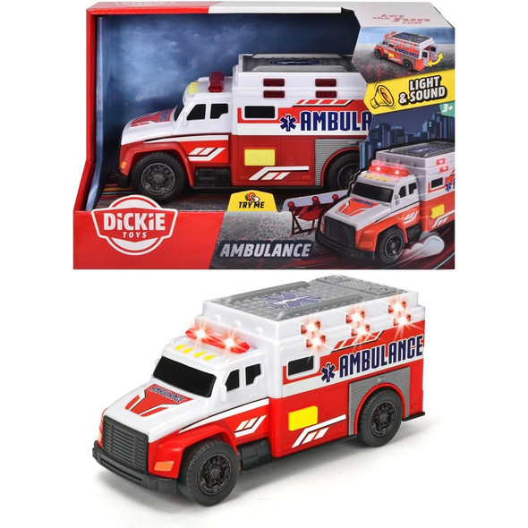 Dickie Toys Ambulance With Lights & Sound