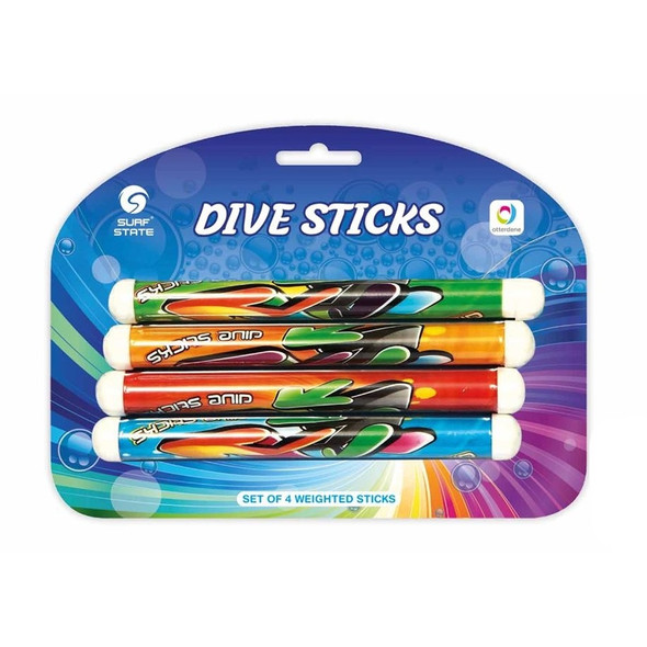 Surf State Dive Sticks - Set Of 4 Weighted Sticks