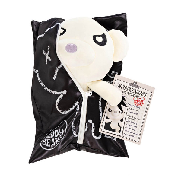 Deddy Bear Spekter 30cm Plush In Body Bag with Autopsy Report