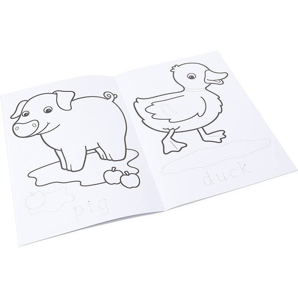 Orchard Toys Farmyard Sticker Colouring Book Orchard Toys Farmyard Sticker Colouring Book