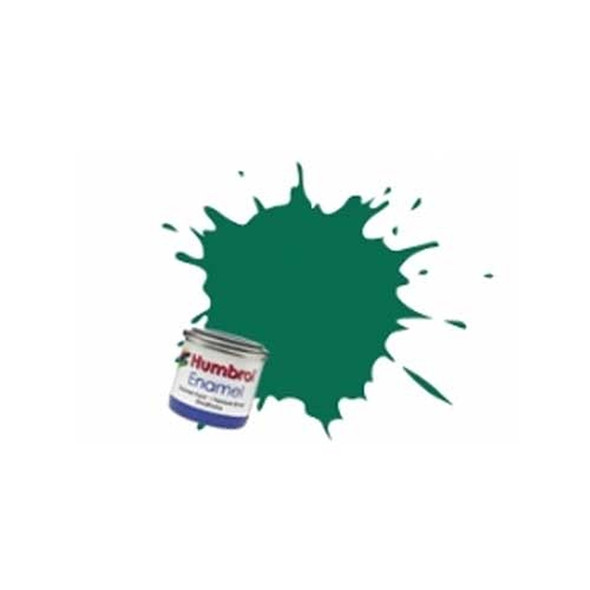 Humbrol Enamel Paint 14ml No 30 Dark Green - Matt