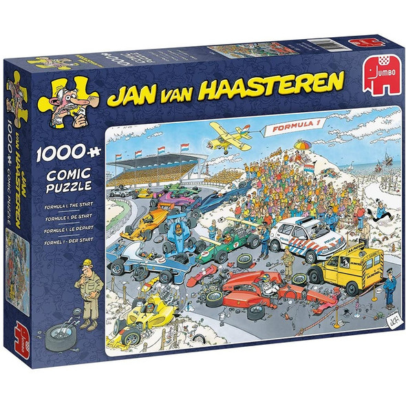 Jan Van Haasteren 1000 Piece Formula One The Start