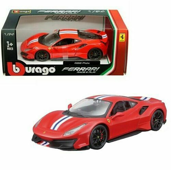 Bburago 1:24 Ferrari 488 Pista Diecast Car