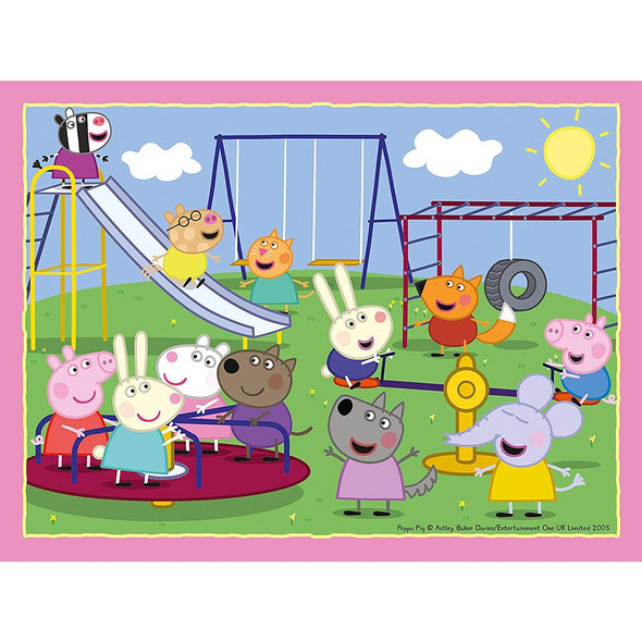 Ravensburger Peppa Pig 4 in a Box (12, 16, 20, 24 Piece) Jigsaw Puzzles Ravensburger Peppa Pig 4 in a Box (12, 16, 20, 24 Piece) Jigsaw Puzzles