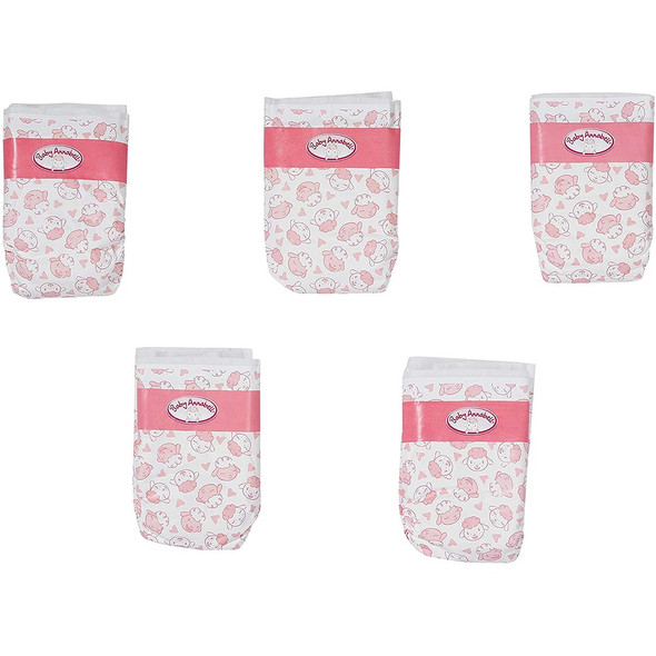 Baby Annabell Nappies 5 Pack