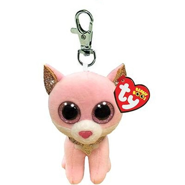 TY Fiona the Cat Key Clip