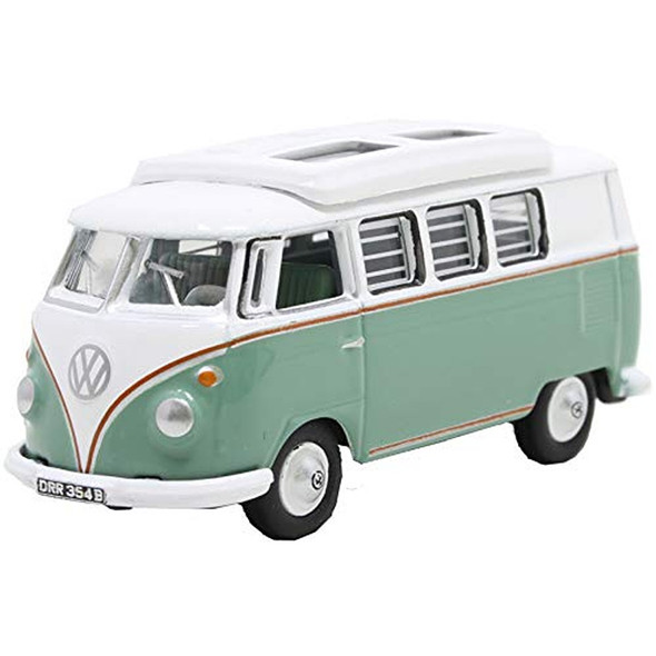 Oxford 76VWS002 VW T1 Camper Turquoise/White 1:76