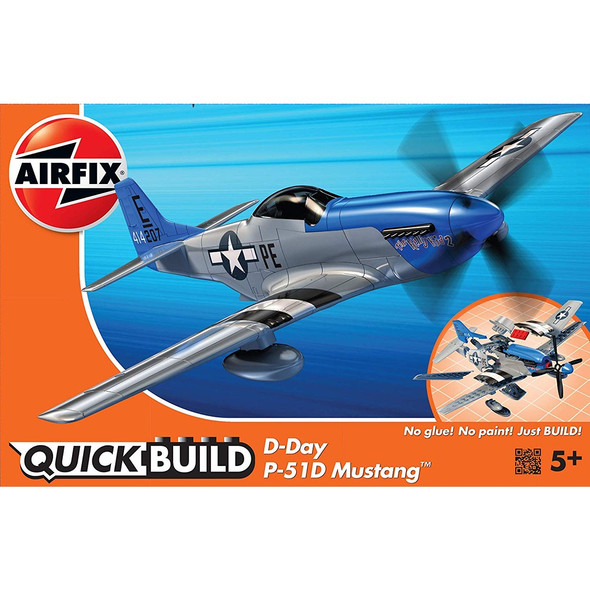 Airfix J6046 Quickbuild D-Day Mustang Model Kit