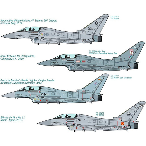 Italeri Ef 2000 Typhoon Iib