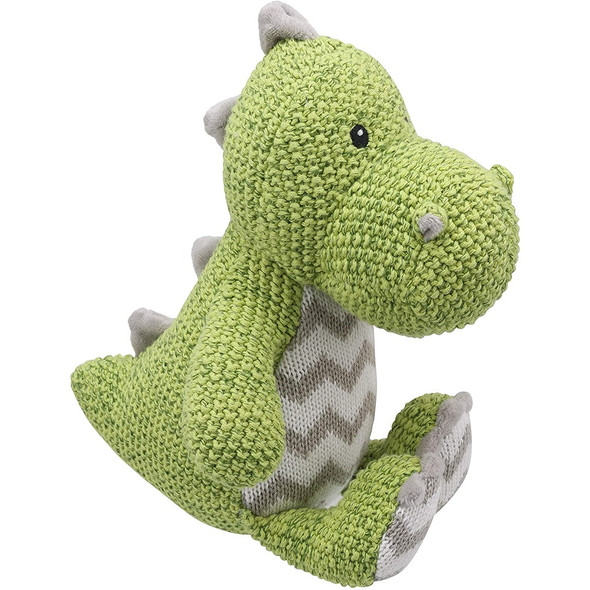 Puppet Company Wilberry Knitted Dragon (Green) Soft Toy