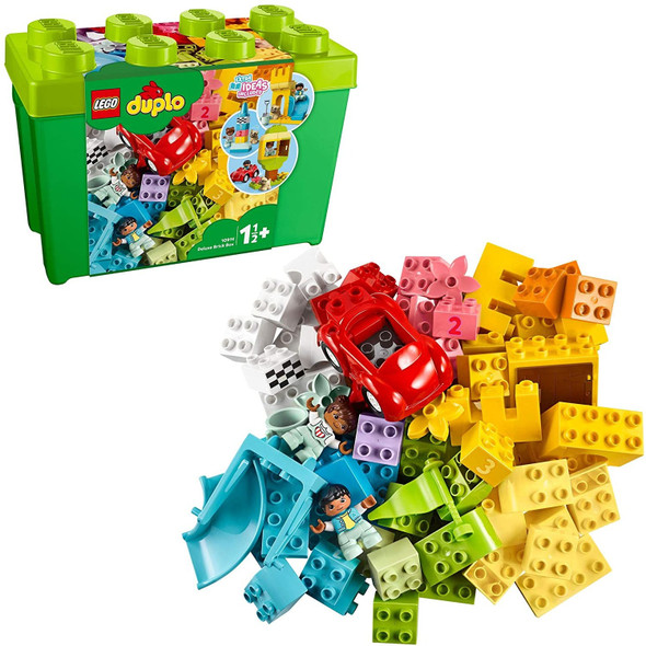 LEGO 10914 DUPLO Classic Deluxe Brick Box Building Set with Storage