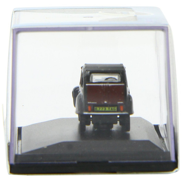 Oxford Diecast 76CT001 Charleston Maroon/Black Citroen 2CV