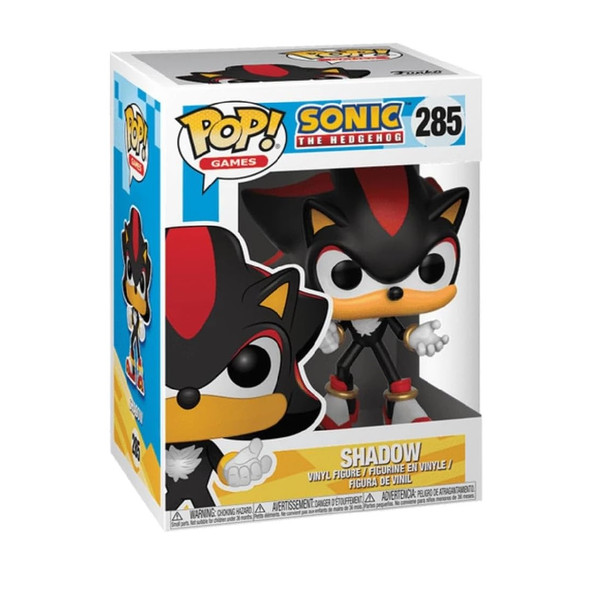 Funko Pop Games Sonic The Hedgehog Shadow Figure 285 Funko Pop Games Sonic The Hedgehog Shadow Figure 285