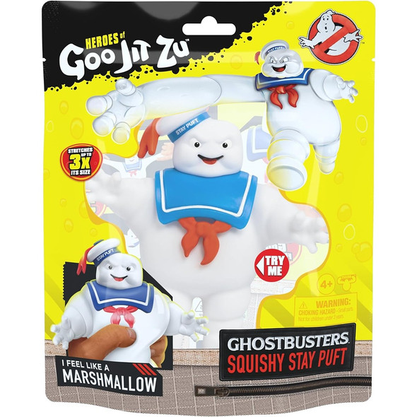 Heroes Of Goo Jit Zu Ghostbusters Squishy Stay Puft Figure
