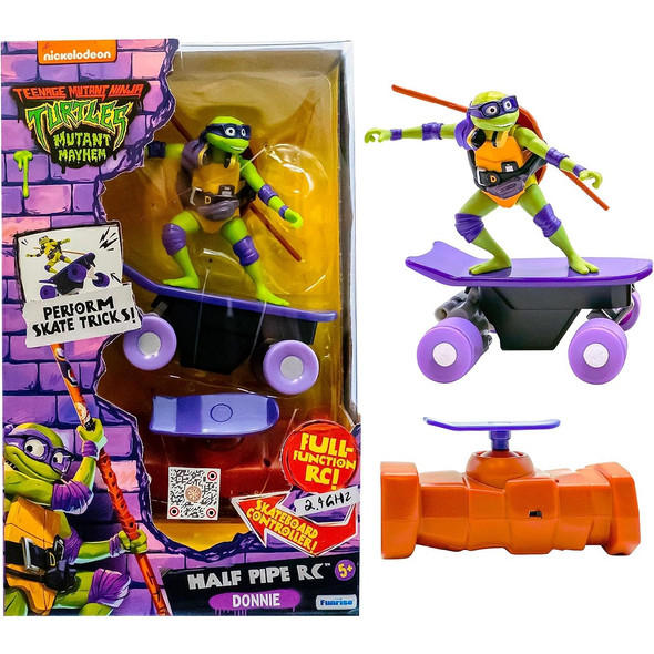 Teenage Mutant Ninja Turtles Half Pipe RC Action Figure (Styles Vary)