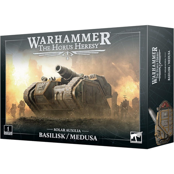 Games Workshop - Warhammer - Horus Heresy - Solar Auxilia: Basilisk/Medusa