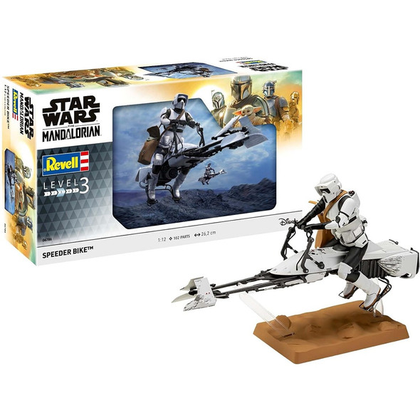 Revell Star Wars The Mandalorian Speeder Bike 1:12 Model Kit