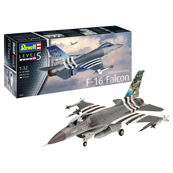 Revell F-16 Falcon 50th Anniversary 1:32 Model Kit