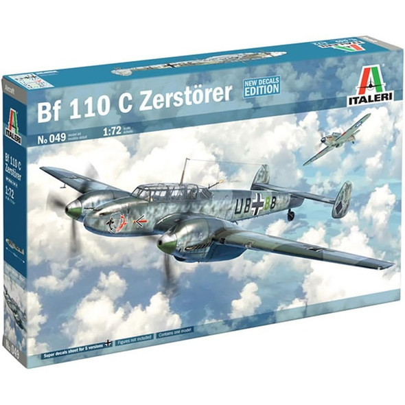 Italeri BF110 C Zerstorer 1:72 Model Kit