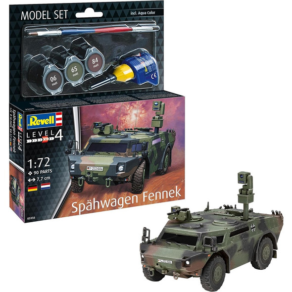 Revell Spähwagen Fennek 1:72 Model Gift Set