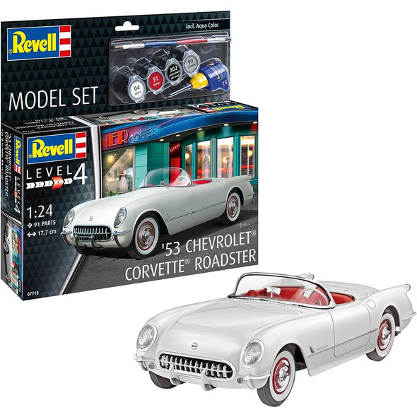 Revell '53 Chevrolet Corvette Roadster 1:24 Model Gift Set