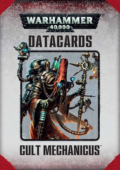 Games Workshop - Warhammer 40,000 - Datacards: Cult Mechanics