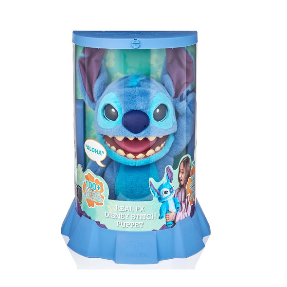 Wow! Stuff Real FX Disney Stitch Puppet 18" Animatronic Plush
