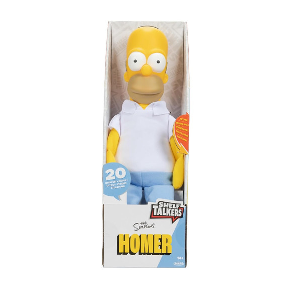 The Simpsons Shelf Talkers Homer Simpson Talking Doll