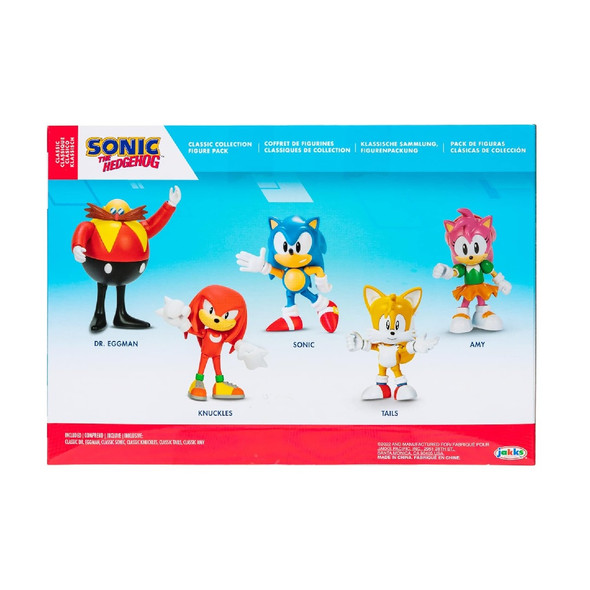 Sonic The Hedgehog Classic Collection 5 Figure Pack