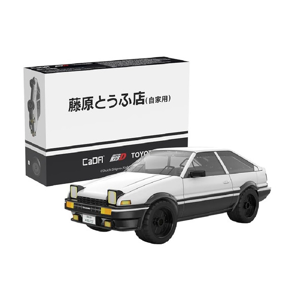 CaDa Toyota AE86 Trueno Car 72 Pieces
