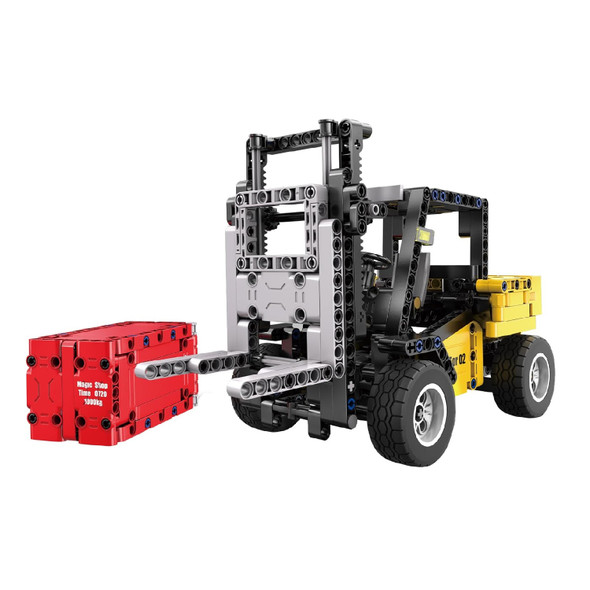 CaDa Forklift Construction Set with Clips 388 Pieces