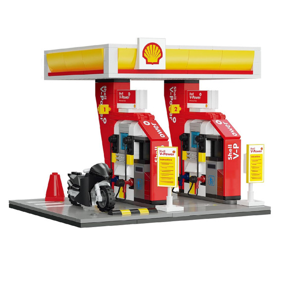 CaDa Shell Retail Station Construction Set 305 Pieces